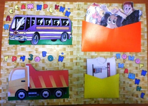 Дидактическая игра «Спецтранспорт». Дидактические игры для детей 3-4 лет в детском саду: Лэпбук «Транспорт».